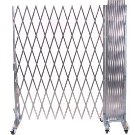 Portable Security Gate 12'W x 7'6" In-Use, 8' Collapsed Height