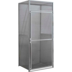 1-Tier 1 Door Bulk Tenant Storage Locker, 48"W x 36"D x 90"H, Gray, Unassembled