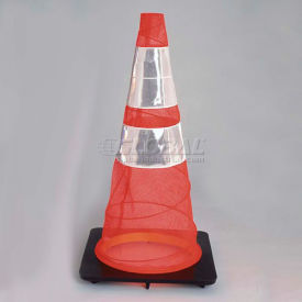 Quick Deploy Emergency Spring Cone, 3 Lb Base, Pack of 6
