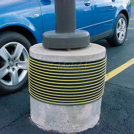 25' Roll Bumper Wrap Black/Yellow