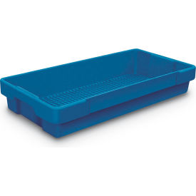 Plastic Utility Tray Dark Blue 26" L x 12-1/2" W x 4-1/2 H
