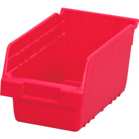 Shelf Bin 30090 - 6-5/8"W x 11-5/8"L x 6"H Red