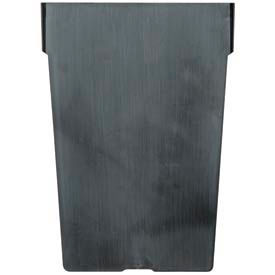 Shelf Bin Divider For 4"W x 6"H Bins, Black, Price Per Pack of 12