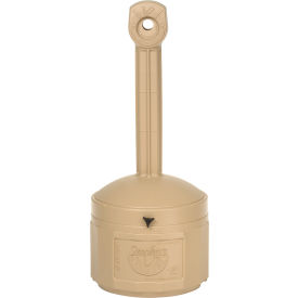 Smokers Ceasefire Outdoor Ashtray, 4 Gallon, Beige