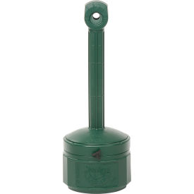 Smokers Cease Fire Outdoor Ashtray, 1 Gallon, Green