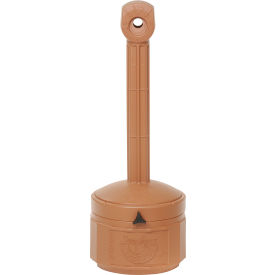 Smokers Cease Fire Outdoor Ashtray, 1 Gallon, Terracotta