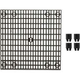 Add-A-Level Stackable Platform Add-On Unit 36"W x 36"D x 2-5/8"H Black