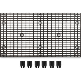 Add-A-Level Stackable Platform Add-On Unit 66"W x 36"D x 2-5/8"H Black