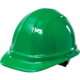 Omega II Hard Hat, 6-Point Mega Ratchet Suspension, Green