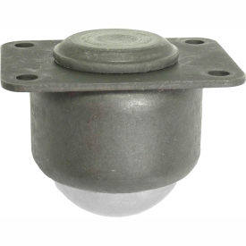 Countersunk Ball Transfer 1-1/8" Dia. Carbon Steel Ball 180 Lb.