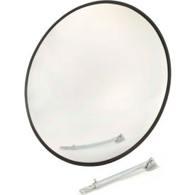 Round Acrylic Convex Mirror, Outdoor, 18" Dia., 160 degree Viewing Angle