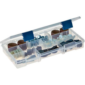 ProLatch StowAway Adjustable Compartment Box, 9-1/8"L x 5"W x 1-1/4"H, Clear
