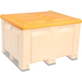 Decade Lid for Ace Bins 48x40x3 Yellow