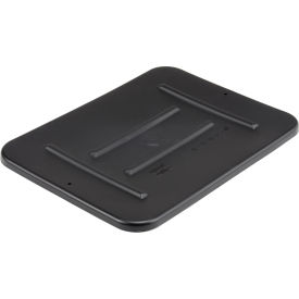 20"L x 15"W Black Lid for Small Plastic Bus Tub