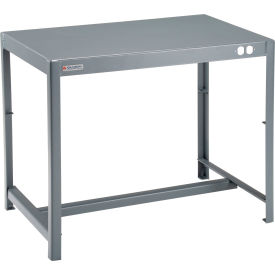 Deluxe Machine Table, 12 Gauge Welded Top, 36"W x 24"D x 30"H
