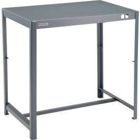 Deluxe Machine Table, 12 Gauge Welded Top, 36"W x 24"D x 36"H