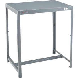 Deluxe Machine Table, 12 Gauge Welded Top, 36"W x 24"D x 42"H