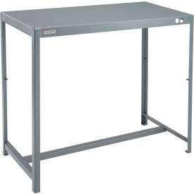 Deluxe Machine Table, 12 Gauge Welded Top, 48"W x 24"D x 42"H