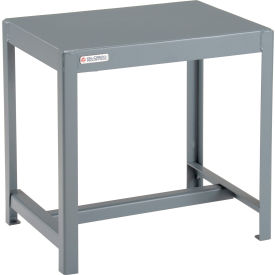 Standard Machine Table, 14 Gauge Welded Top, 24"W x 18"D x 24"H