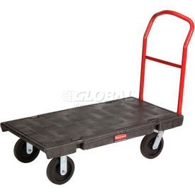 Plastic Deck Platform Truck 48 x 24 2000 Lb. Capacity