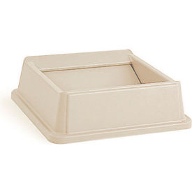 Lid For 35 & 50 Gallon Square Waste Receptacles - Beige