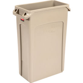 Slim Jim 3540 Recycling Container, 23 Gallon - Beige