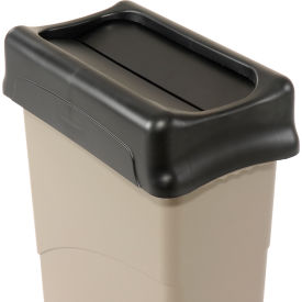 Lid for 16-23 Gallon Rectangular Trash Can - Black