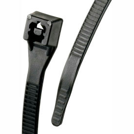 14" Xtreme Temp Cable Ties, Black, 50lb, 100/pk