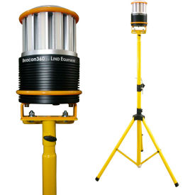 Battery Operated Beacon 360, 45W, 4500K, 6000L, w/Adj. Tripod
