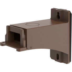 Commercial LED Straight Arm Mount for 100/150W LED Flood Lights, Bronze