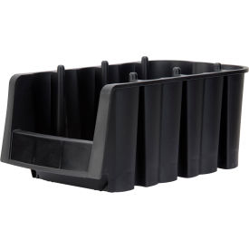 Plastic Economy Bin, 11-7/8"L x 6-5/8" W x 5"H, Black