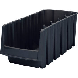 Plastic Economy Bin, 17-7/8"L x 8-3/8" W x 7"H, Black