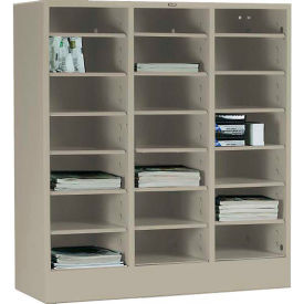 Literature Organizer Cabinet - 21 Opening Legal Size - Sand