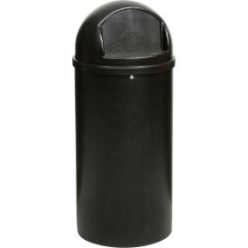 25 Gallon Marshal Waste Receptacles - Black
