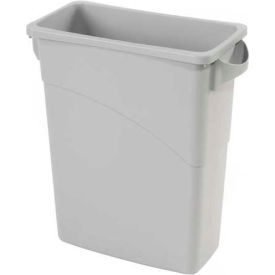 Slim Jim 1971258 Recycling Container, 16 Gallon - Gray