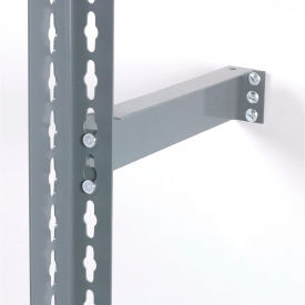 Wall Bracket, 12"D, Gray