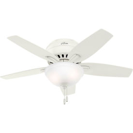 42" Newsome Low Profile Ceiling Fan with Light - Fresh White