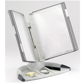 Desktop Organizer Starter Set, 10 Gray Pockets