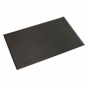 Soft Foot Anti Fatigue Mat 3/8" Thick 2' x Up to 60' Black