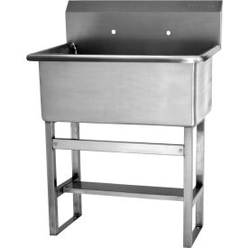 531F8 Floor Mount Scrub Sink With 8" OC Holes Only