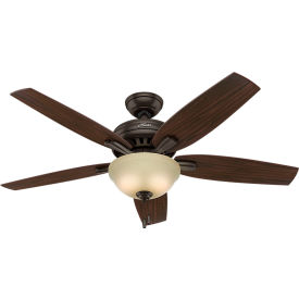52" Newsome Ceiling Fan with Light - Premier Bronze