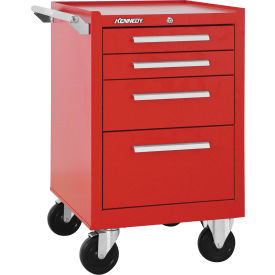 Kennedy 21040XR 21"W x 20"D x 35"H Red Industrial Tool Roller Cabinet