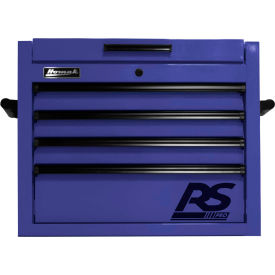 RS Pro Series 27"W X 23-1/2"D X 21-3/8"H 4 Drawer Blue Tool Chest