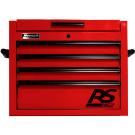 RS Pro Series 27"W X 23-1/2"D X 21-3/8"H 4 Drawer Red Tool Chest