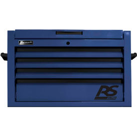 RS Pro Series 35-1/4"W X 23-1/2"D X 21-3/8"H 4 Drawer Blue Tool Chest