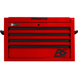 RS Pro Series 4 Drawer Red Tool Chest 35-1/4"W X 23-1/2"D X 21-3/8"H