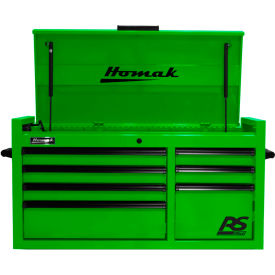 RS Pro Series 7 Drawer Green Tool Chest 40-1/2"W X 23-1/2"D X 21-3/8"H