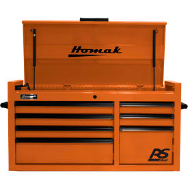 RS Pro 7 Drawer Orange Tool Chest 40-1/2"W X 23-1/2"D X 21-3/8"H