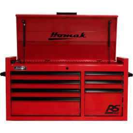 RS Pro Series 7 Drawer Red Tool Chest 40-1/2"W X 23-1/2"D X 21-3/8"H