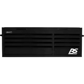 RS Pro Series 54"W X 23-1/2"D X 21-3/8"H 8 Drawer Black Tool Chest